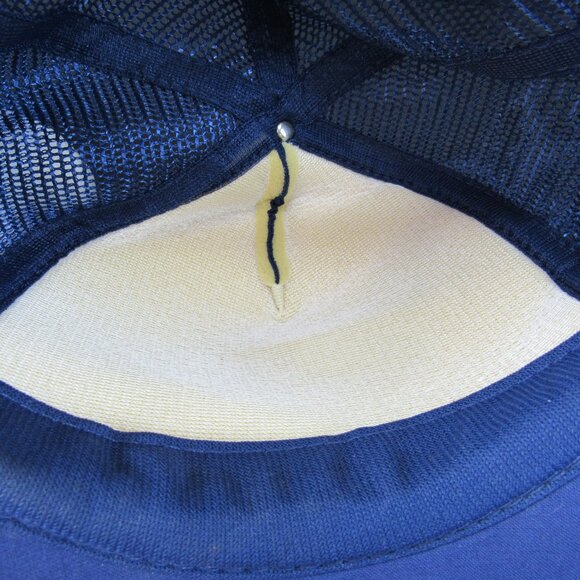 Top Gun Patch Logo w/Scrambled Eggs Men's Black Mesh Back Adj Snapback Cap Hat - Picture 8 of 9